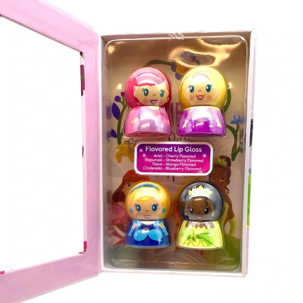 Disney Princess Flavored Lip Gloss Set (NWT)